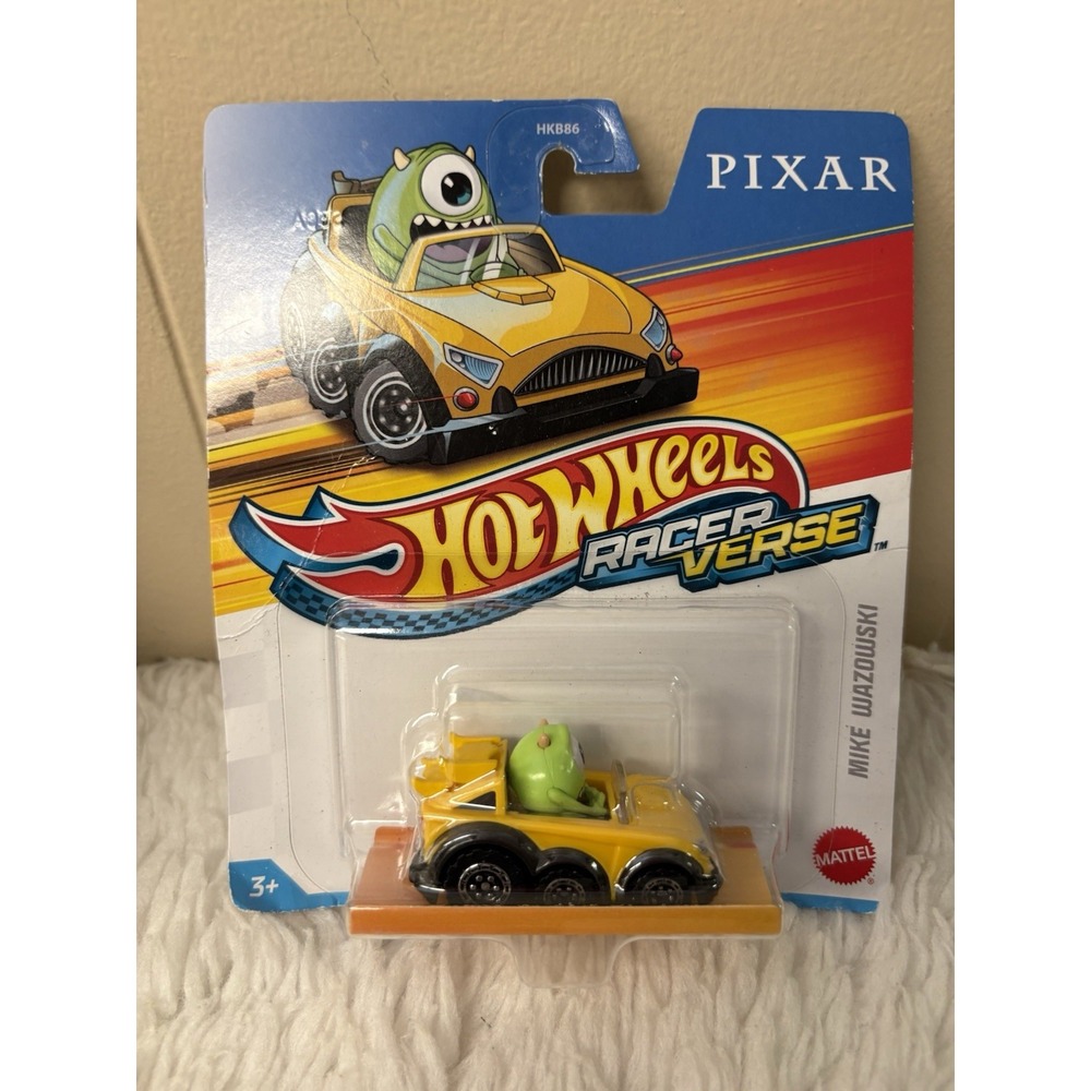 NEW 2023‎ Hot Wheels Racer Verse Mike Wazowski Pixar Monsters Inc